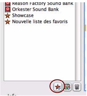 PROPELLERHEAD REASON 5 - Liste des favors - 1