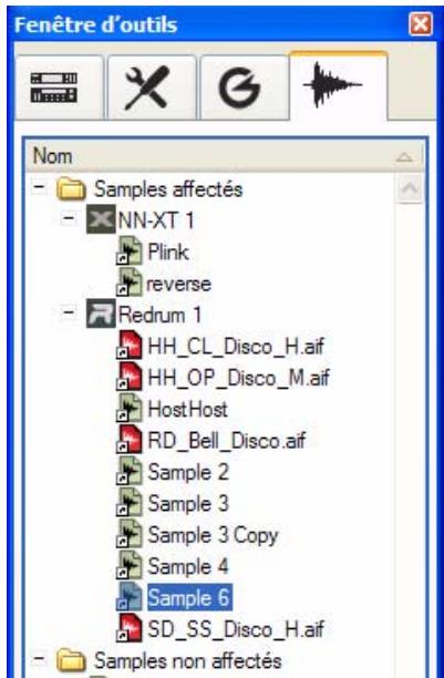 PROPELLERHEAD REASON 5 - Samples affectés - 1