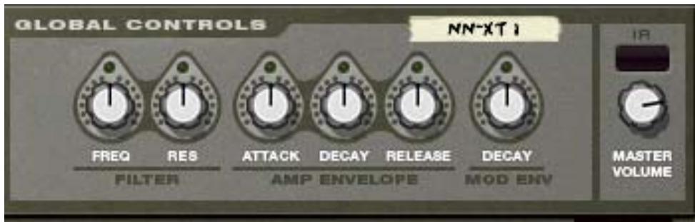 PROPELLERHEAD REASON 5 - Boutons de contrôle globaux - 1