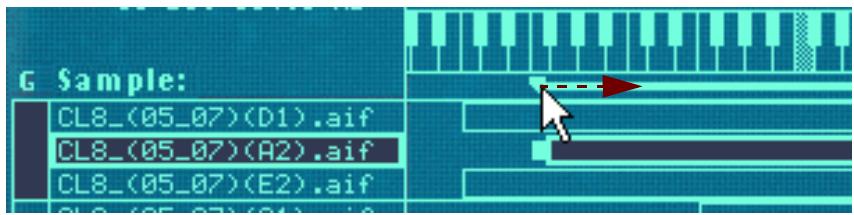 PROPELLERHEAD REASON 5 - En déplaçant les poignées de limites de zone dans la barre de l'onglet - 3