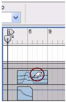 PROPELLERHEAD REASON 5 - Suppression de clips à l'aide de l'outil Gomme - 1