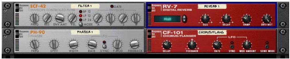 PROPELLERHEAD REASON 5 - En Maintenant le bouton de la souris enforcé, faites glisser le ou les module(s) vers la nouvelle destination dans le rack. - 2