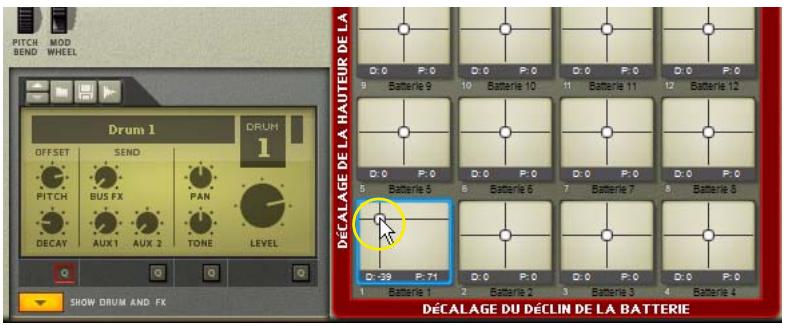 PROPELLERHEAD REASON 5 - Modifier les paramètres du panneau de contrôle de batterie à l'aide de la fonction Édition rapide - 2