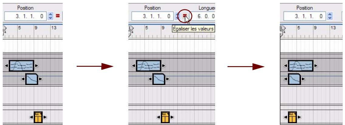 PROPELLERHEAD REASON 5 - Égalisation des positions de clips - 1