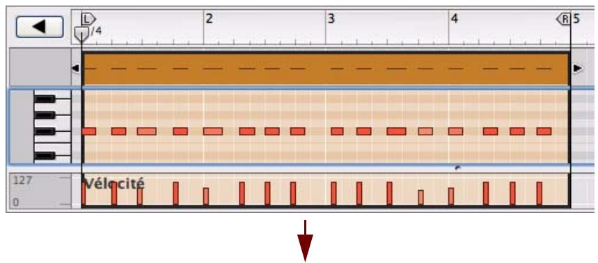 PROPELLERHEAD REASON 5 - Cliquez sur le bouton « Appliquer » de la quantification. - 1