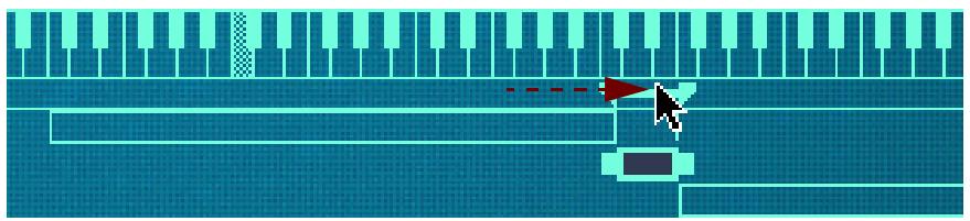 PROPELLERHEAD REASON 5 - Déplacer les zones en déplaçant la barre de l'onglet - 2