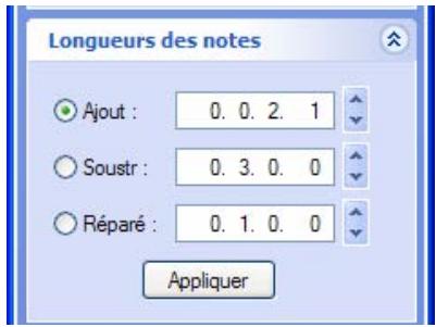 PROPELLERHEAD REASON 5 - Redimensionnement de notes avec la fonction « Longueurs de notes » - 1