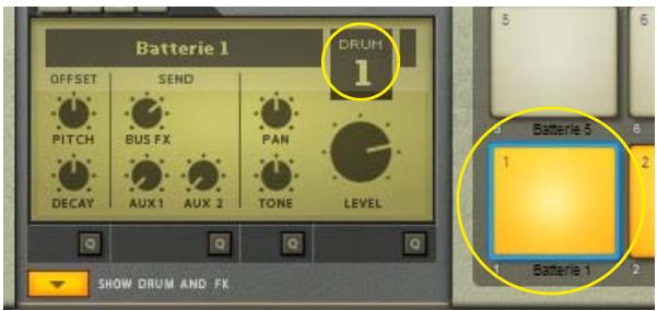 PROPELLERHEAD REASON 5 - Afferder des batteries à des pads - 1