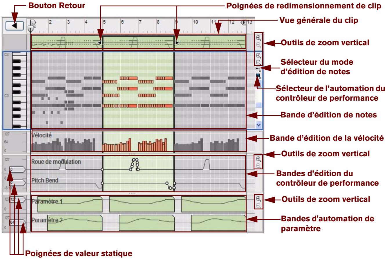 PROPELLERHEAD REASON 5 - Éléments du mode Édition - 1
