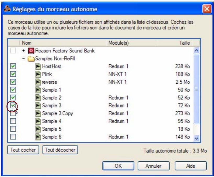 PROPELLERHEAD REASON 5 - A propos des morceaux autonomies - 1