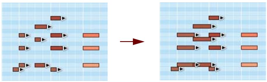 PROPELLERHEAD REASON 5 - Redimensionnement de notes avec la fonction « Ajustements du legato » - 3