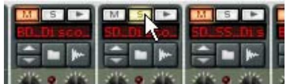 PROPELLERHEAD REASON 5 - Muet &amp; Solo - 1