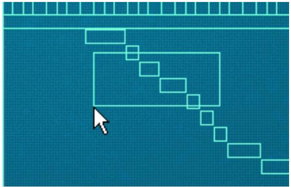 PROPELLERHEAD REASON 5 - En cliquant sur une boite de selection et en la déplaçant dans la zone de l'affection des touches. - 1