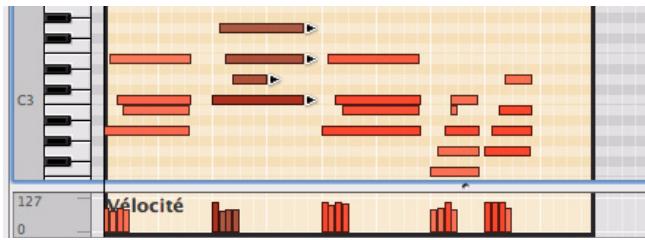 PROPELLERHEAD RECORD - Sélection de notes - 2