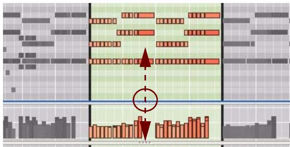PROPELLERHEAD RECORD - Redimensionnement, zoom et défilament - 1