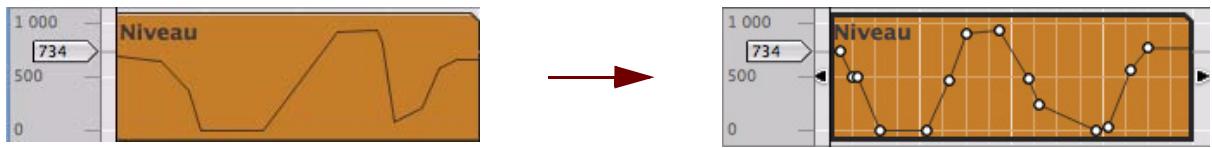 PROPELLERHEAD RECORD - Ouvrir un clip d'automation de paramètre pour l'édition - 2