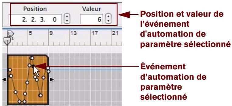 PROPELLERHEAD RECORD - Édition de l'automation des paramètres en mode Arrangement - 2