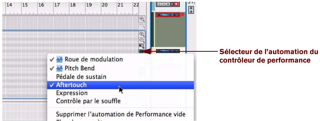 PROPELLERHEAD RECORD - Création de nouvelles bandes d'automation du contrôleur de performance - 1