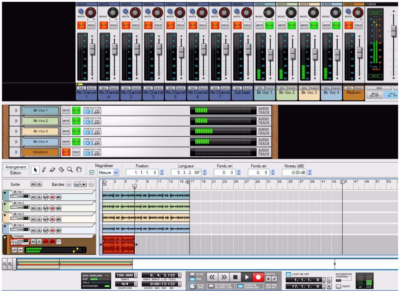 PROPELLERHEAD RECORD - Enregistrement du mix final de plusieurs pistes audio - 4