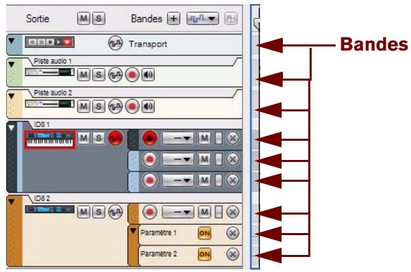PROPELLERHEAD RECORD - Aperçu des bandes - 1