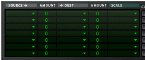 PROPELLERHEAD RECORD - A propos des trois types de routage de la modulation - 1
