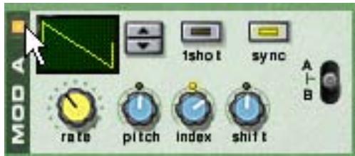 PROPELLERHEAD RECORD - Paramètres du modulateur - 1