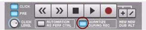 PROPELLERHEAD RECORD - Quantisation de notes durant l'enregistrement - 1
