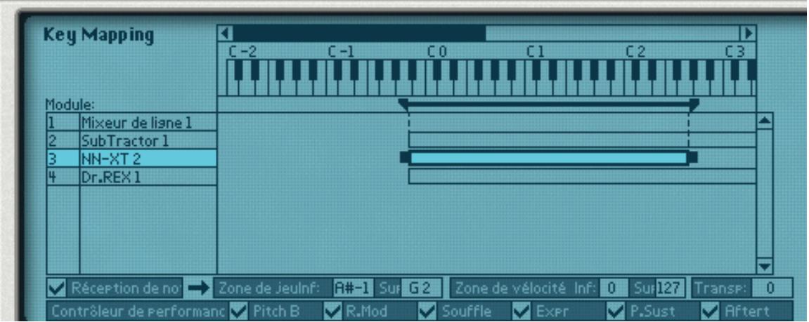 PROPELLERHEAD RECORD - Assigner des touches aux modules instrumentaux - 1