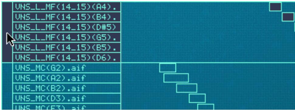 PROPELLERHEAD RECORD - Selectionner toutes les zones d'un groupe - 2