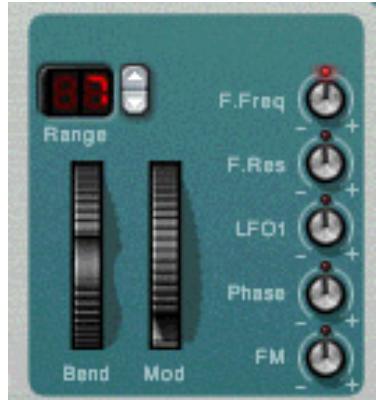 PROPELLERHEAD RECORD - Roues de Pitch Bend et de modulation - 1