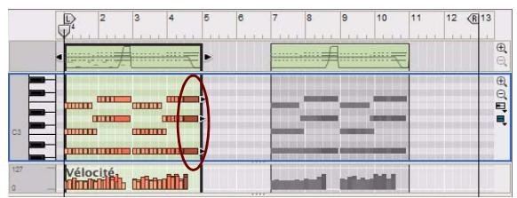PROPELLERHEAD RECORD - Collage d'événements en dehors d'un clip ouvert - 1