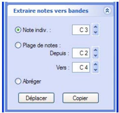 PROPELLERHEAD RECORD - Extraire des notes vers des bandes - 1