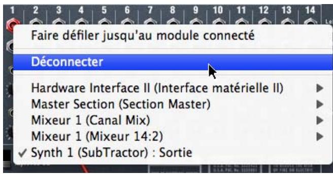 PROPELLERHEAD RECORD - Déconnexion des cables - 1