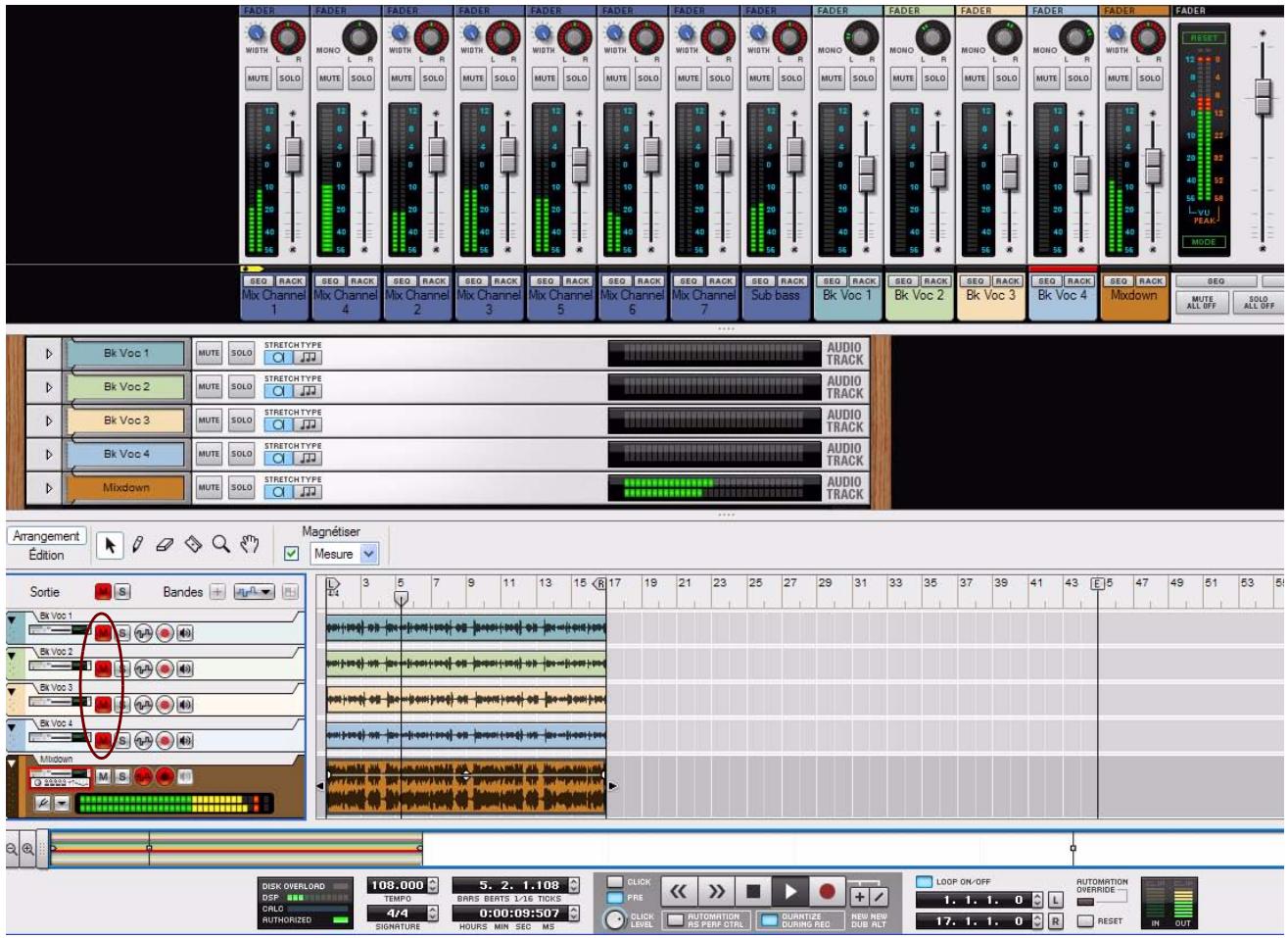 PROPELLERHEAD RECORD - Enregistrement du mix final de plusieurs pistes audio - 5