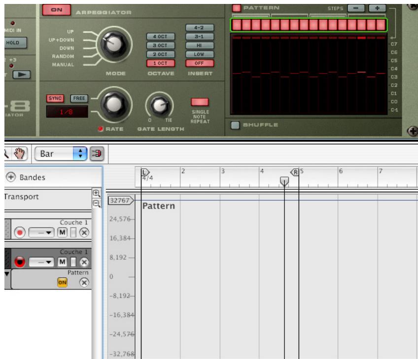PROPELLERHEAD RECORD - Automatisier l'éditeur de pattern - 1