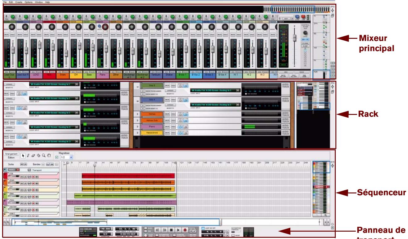 PROPELLERHEAD RECORD - Aperçu de la fenêtre du morceau - 1