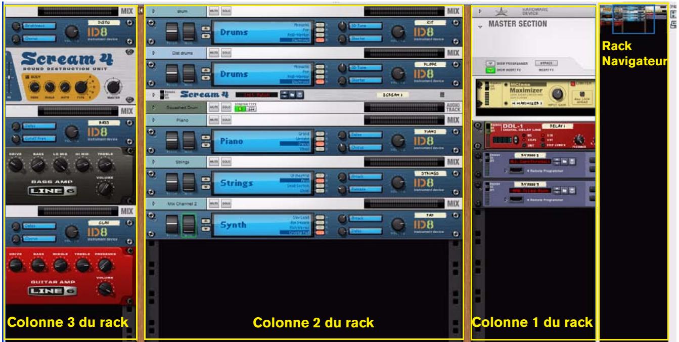 PROPELLERHEAD RECORD - Navigation dans le rack - 1