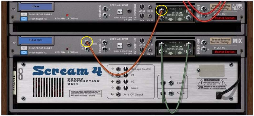PROPELLERHEAD RECORD - Division d'un signal non traité dans une autre voie de mixage pour un traitement en parallèle - 2