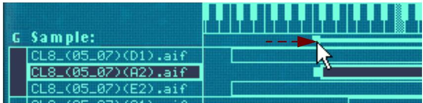 PROPELLERHEAD RECORD - En déplaçant les poignées de limites dans la zone de barre - 4