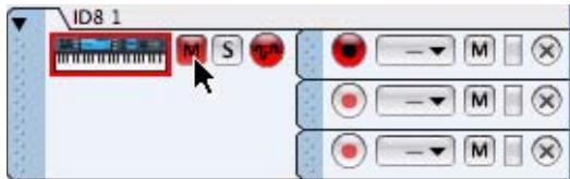 PROPELLERHEAD RECORD - Rendre une piste muette - 1