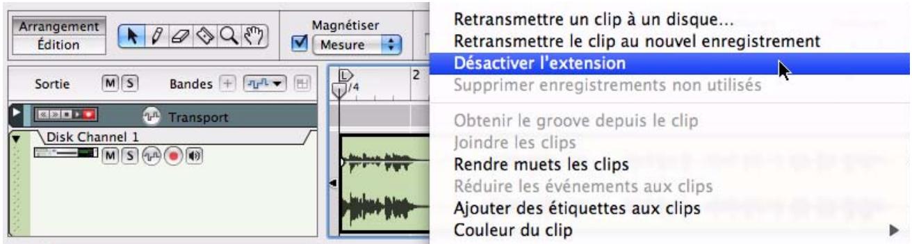 PROPELLERHEAD RECORD - Égalisation d'un clip audio importé avec le tempo du morceau - 1