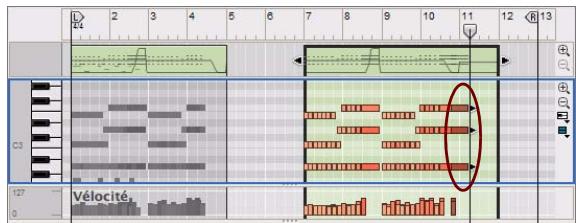 PROPELLERHEAD RECORD - Collage d'événements en dehors d'un clip ouvert - 6