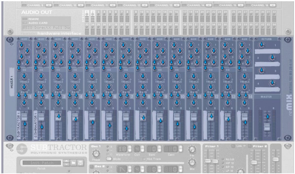 PROPELLERHEAD RECORD - Sélectionnez "Editor les assignations de substitution" dans le menu Options. - 1