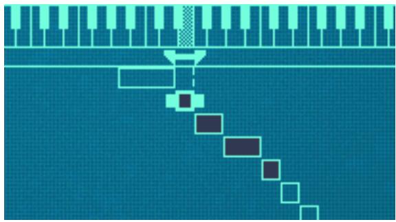PROPELLERHEAD RECORD - En cliquant et en dessinant une boite de selection dans la zone de carte de touches. - 2