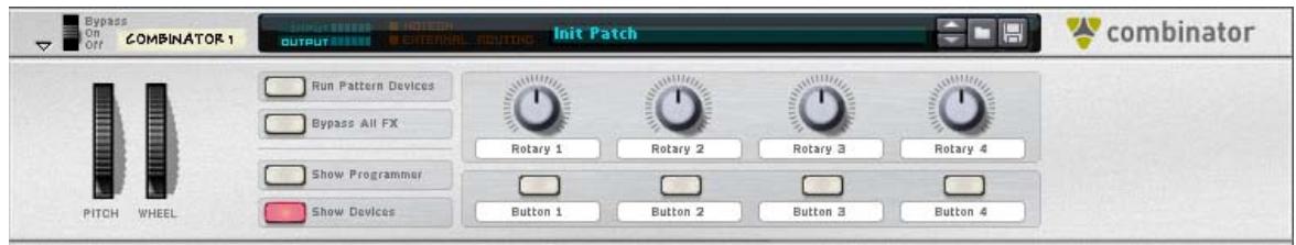 PROPELLERHEAD RECORD - Le panneau de contrôle - 1