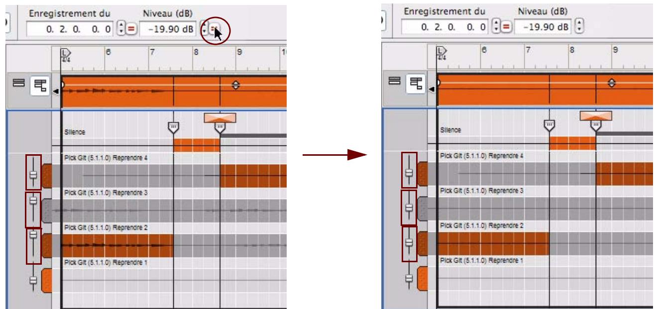 PROPELLERHEAD RECORD - Égalisation des niveaux de lignes de comp - 1