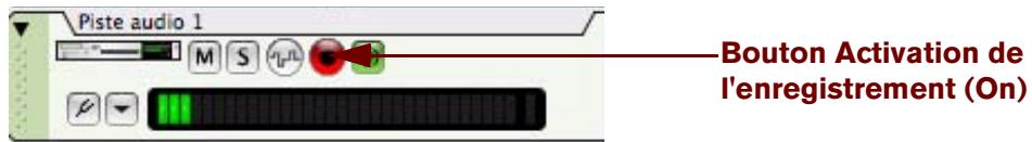 PROPELLERHEAD RECORD - Activer l'enregistrement d'une piste audio - 1