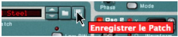 PROPELLERHEAD RECORD - Enregistrer les réglages de module comme patch sur le disque - 1