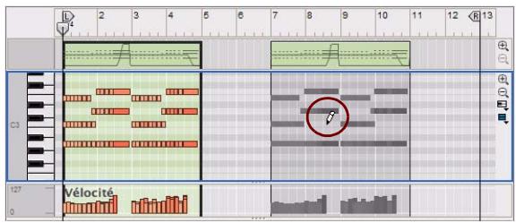 PROPELLERHEAD RECORD - À propos du dessin de notes en dehors d'un clip ouvert - 4