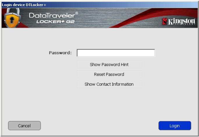 KINGSTON DATATRAVELER LOCKER G2/DTLPG2 - THIS MEANS THAT ALL DATA STORED ON THE DTL+ G2 WILL BE LOST. - 1